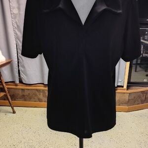 Jaclyn Smith Black Blouse